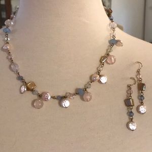 Cookie Lee necklace and earrings set